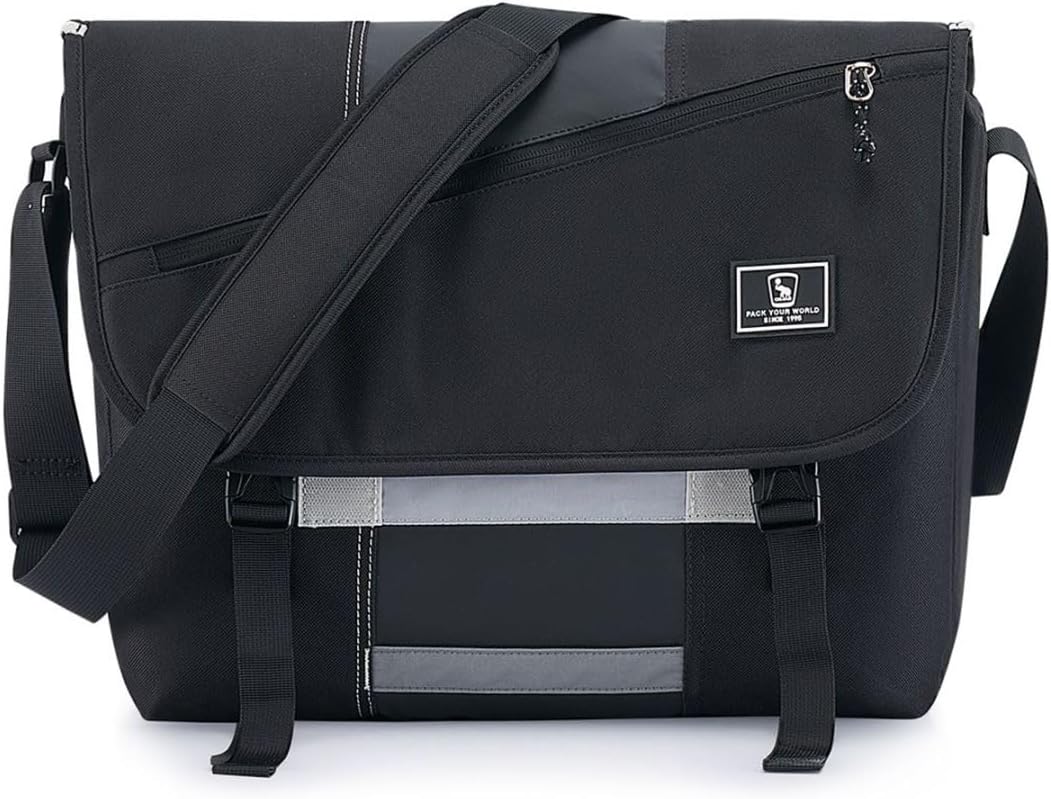 OIWAS Messenger Bag - Messenger Bag Men, Satchel Bags for Women, Lightweight Computer Bag, School Book Bag - PuriLite