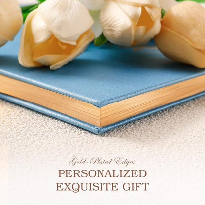 Wedding Guest Book,10 * 8in Guest Book for Wedding Receptions, Baby Shower, Funeral, Birthdays, and Celebration Events, 100Pages Polaroid Guest Book Wedding Decorations 2 Stickers and a Pen