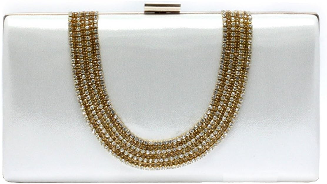 Ankoee Ladies Envelope Clutch Bag Evening Bag Bridal Wedding Bag Handbag Prom Clutches Handbag