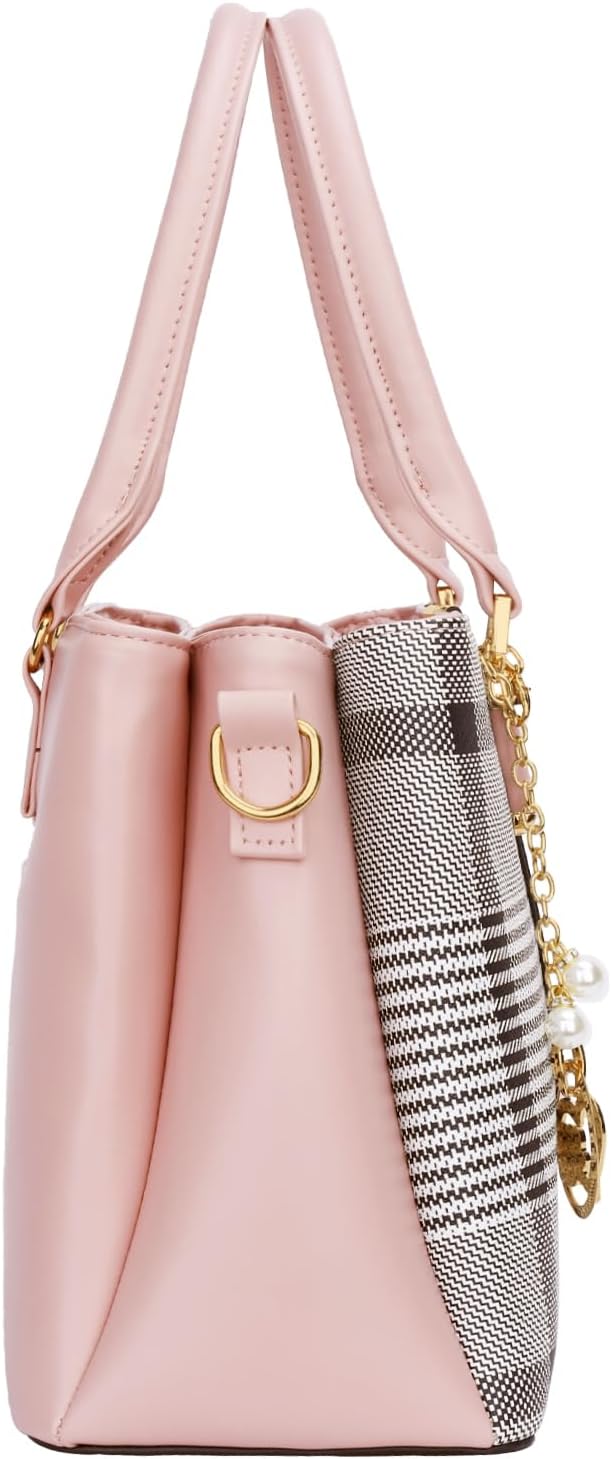 KKXIU Trendy Tote Bag for Women Lightweight Oxford Big Capacity Shoulder Purses and Handbags