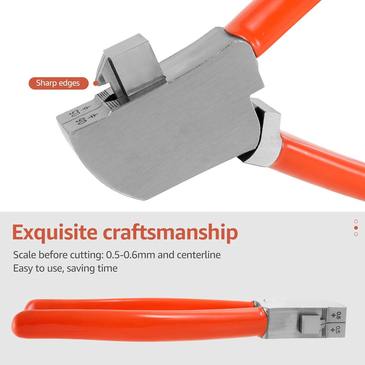 Key Cutter, 2-in-1 Tooth Key Cutting Pliers, Hard Alloy Steel Key Cutter Machine Tool, Multifunctional Manual Key Duplicate Pliers for Vehicle Car Door Keys, Chrome