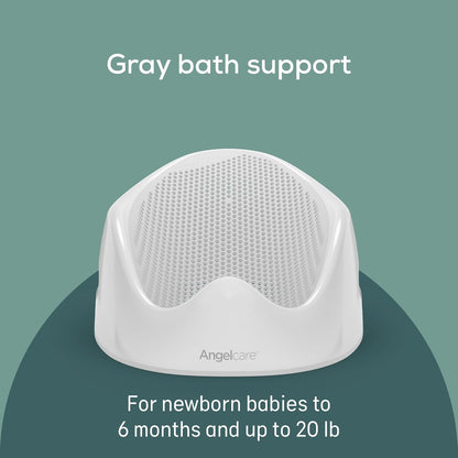 Angelcare Baby Bath Support, Pink, for Babies Less Than 6 Months of Age, Made in Canada
