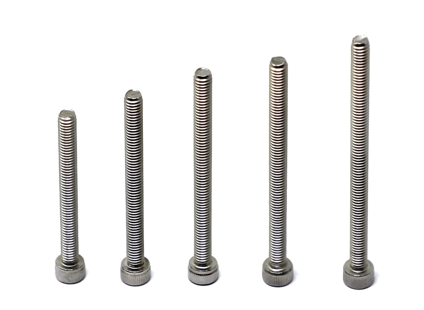 iexcell 25 Pcs M6 x 20mm Thread Pitch 1 mm Stainless Steel 304 Hex Socket Head Cap Screws Bolts Kit