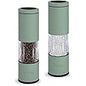 LARS NYSØM Salt and Pepper Mills Set Stainless Steel with Adjustable Ceramic Grinder 2 Pieces I Design Spice Mills Set Manual (Mustard Yellow)