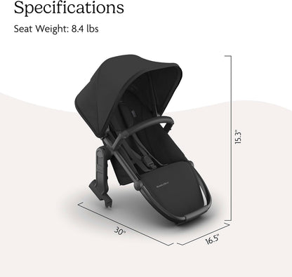 Toddler Stroller Seat | Tandem Double Stroller Seat with 5-Point Harness and Adjustable Canopy