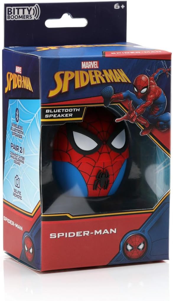 Bitty Boomers Marvel: Spider-Man - Mini Bluetooth Speaker