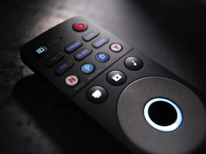 One For All Smart Control Pro - Voice Control for Android/Google TV, 3 Activity Modes + Shortcuts, Free Remote Setup via My Nevo App, Full Backlight for Day and Night Readability (URC7966 - Black)