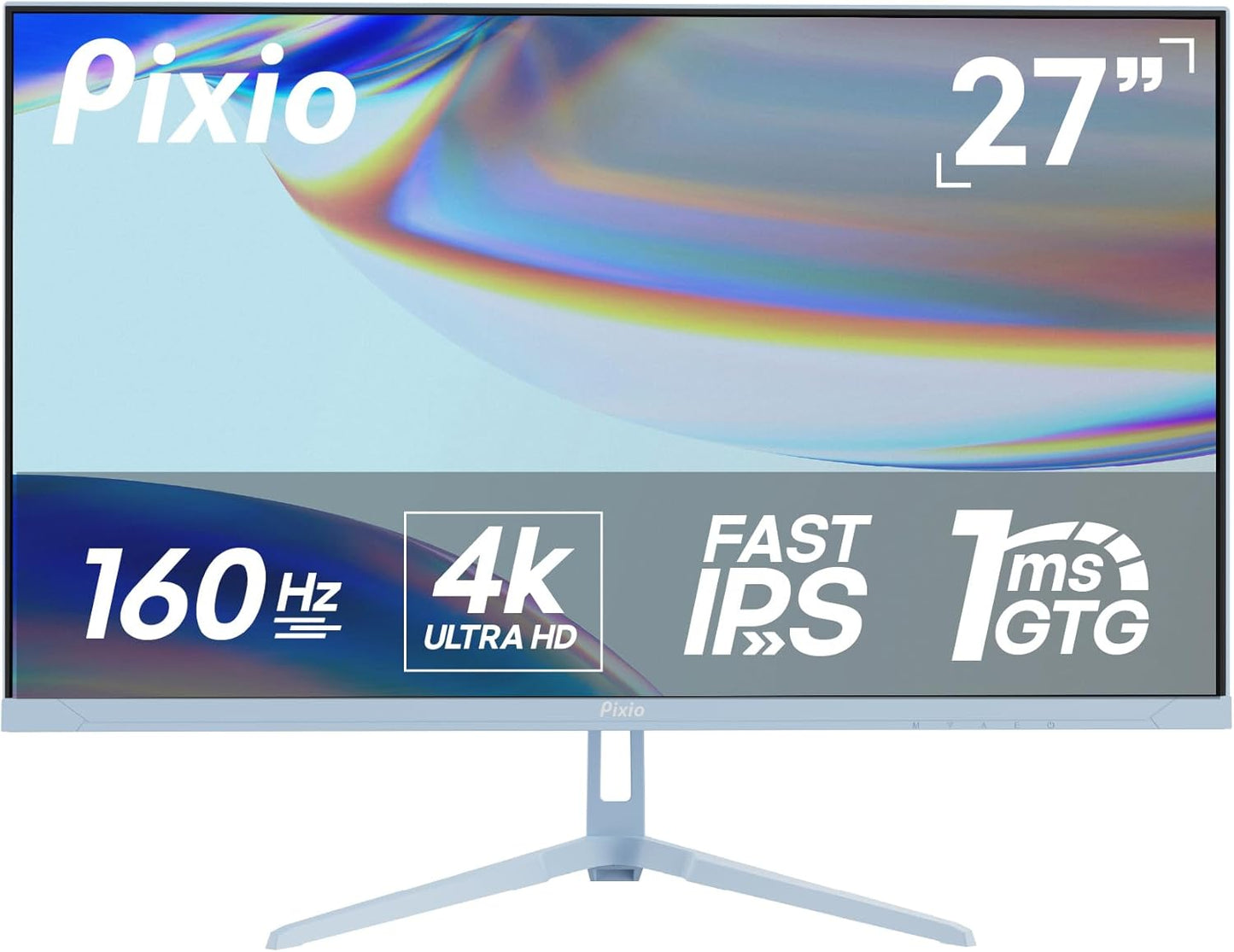Pixio PX248 Wave 24 inch 200Hz Refresh Rate FHD 1080p Resolution Fast IPS Panel 1ms GTG Response Time Adaptive Sync Gaming Monitor with Adaptive Sync