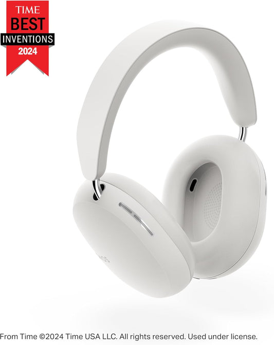 Sonos Ace - White - Wireless Over Ear Headphones with Noise Cancellation - PuriLite