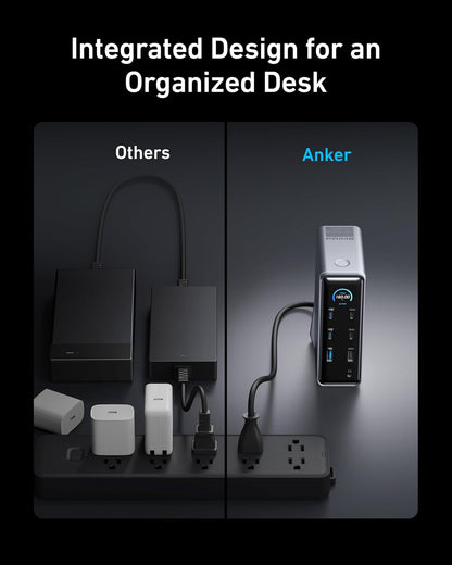 Anker Prime Docking Station, 14-Port, 160W Max, Dual 4K Displays