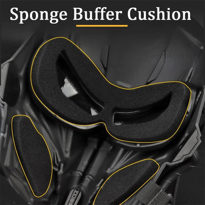 Airsoft Full Face Protective Mask Balaclava Mask, for Outdoor Sports CS Cosplay Costume Movie Shooting