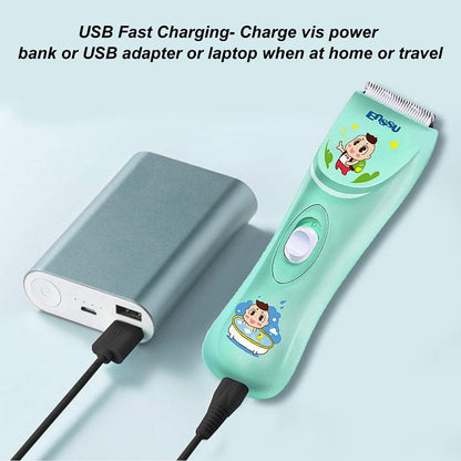ENSSU Quiet Baby Hair Clippers Lower Noise Haircut Trimmers for Children with Autism and Sensory Sensitivity, Babies Infant Kids Waterproof Hair Cutting Kits
