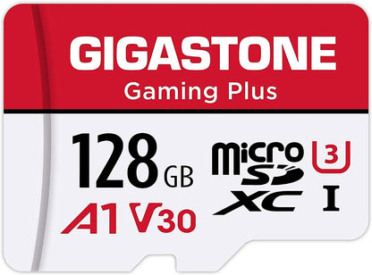 GIGASTONE 256GB Camera Plus Memory Card 2-Pack, Read Speed up to 100MB/s. Ideal for Full HD Video Gopro Drone Android Camera, A1 Micro SDXC Card with Mini Case and SD Adapter