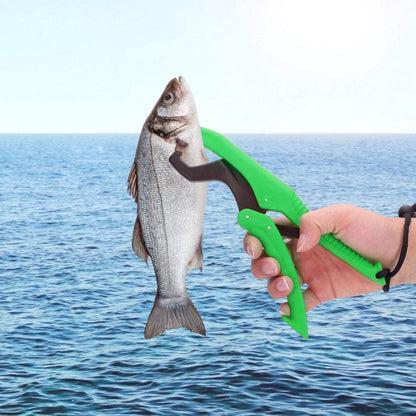 ABS Plastic Floating Fish Grip Zinc Alloy Fish Lip Gripper with Wrist Strip for Catching Fish No Hurt Auxiliary