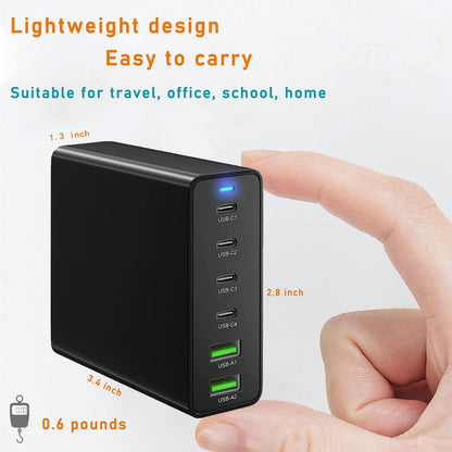 Multi-Port USB C Charging Station | Fast Charging Hub for Multiple Devices