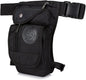 Motorcycle Drop Leg Bag Nylon Waist Pack for Men Women Travel Hiking Tactical Cycling Bike Ride Riding Crossbody Shoulder Fanny Pouch