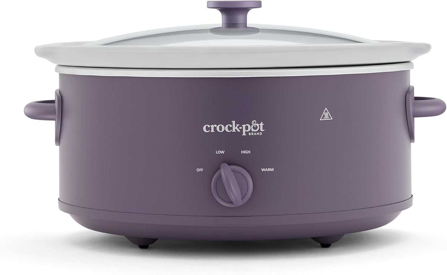Crock-Pot Design Series 7-Quart Manual Slow Cooker, Purple Potato
