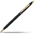 Cross Classic Century, Medalist, Ballpoint Pen, with Polished Chrome and 23 Karat Gold Plated Appointments (3302)