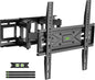 USX MOUNT Full Motion TV Wall Mount for 32-65 Inch TVs up to 99 Lbs, Wall Mount TV Bracket Smooth Swivel Extension, Articulating TV Mount Fit 12" 16" Wood Studs, Max VESA 400x400mm, XMM908