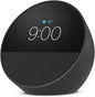 Amazon Echo Spot (newest model), Great for nightstands, offices and kitchens, Smart alarm clock with Alexa, Black
