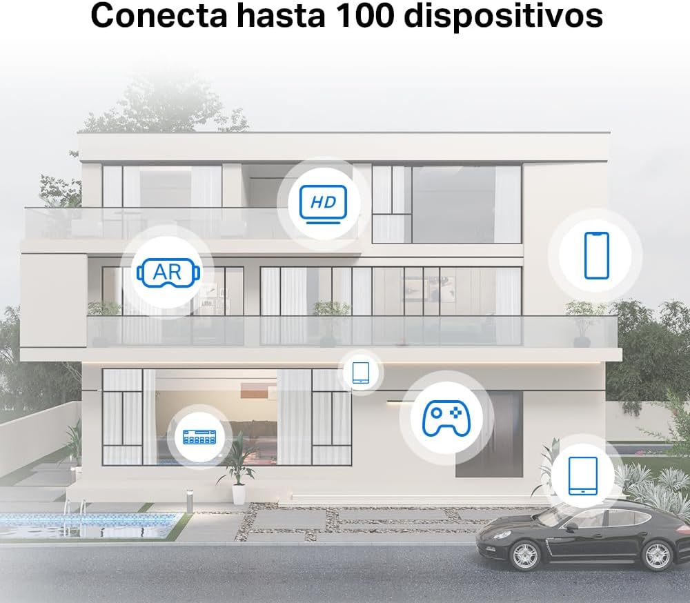 MERCUSYS Halo H50G (2-Pack) AC1900 Mesh WiFi System – Whole Home Coverage up to 4,000 ft², Seamless Roaming, Gigabit Ports, Easy App Setup, Parental Controls, Dual Band Router