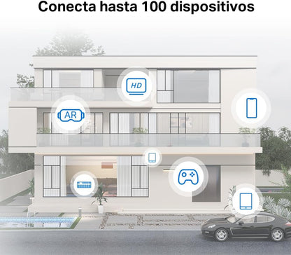 MERCUSYS Halo H50G (2-Pack) AC1900 Mesh WiFi System – Whole Home Coverage up to 4,000 ft², Seamless Roaming, Gigabit Ports, Easy App Setup, Parental Controls, Dual Band Router