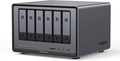 UGREEN NASync DXP2800 2-Bay Desktop NAS, Auto Backup Organize Phones/PCs Private Cloud Storage for Home & Office, Intel N100 Quad-core CPU, 8GB DDR5 RAM, 2.5GbE, Dual M.2 Slots, 4K HDMI (Diskless)