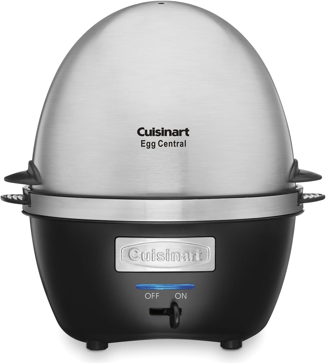 Cuisinart Egg Cooker for Omelets, Poached and Soft, Medium or Hard Cooked Eggs, 10 Eggs Capacity (CEC-10C)