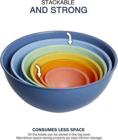 Purilite Select Plastic Mixing Bowl Set