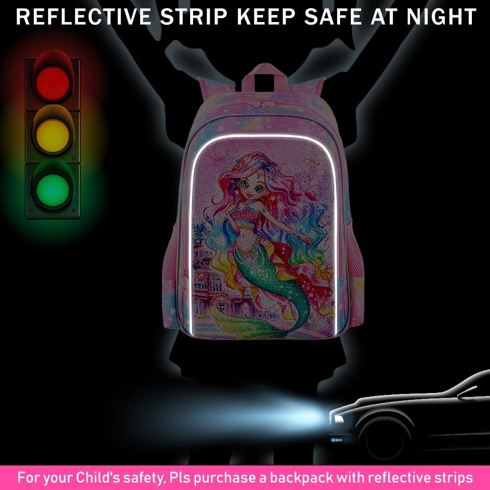 3pcs Backpack for Boys and Girls, 16” Kids Kindergarten Bookbag with Lunch Box, Cute Elementary Backpacks for Boy Girl