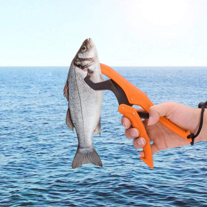 ABS Plastic Floating Fish Grip Zinc Alloy Fish Lip Gripper with Wrist Strip for Catching Fish No Hurt Auxiliary