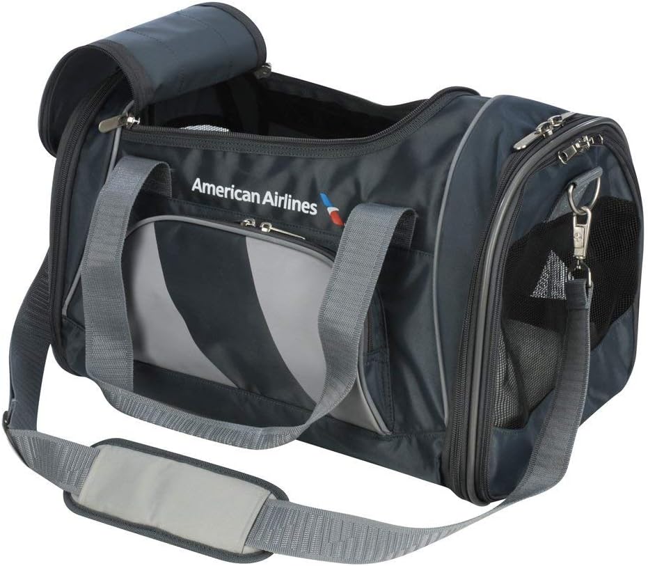 Sherpa Large Wheeled Pet Carrier for Dogs & Cats | Airline-Ready Rolling Travel Bag with Mesh Panels, Locking Zipper & Adjustable Shoulder Strap
