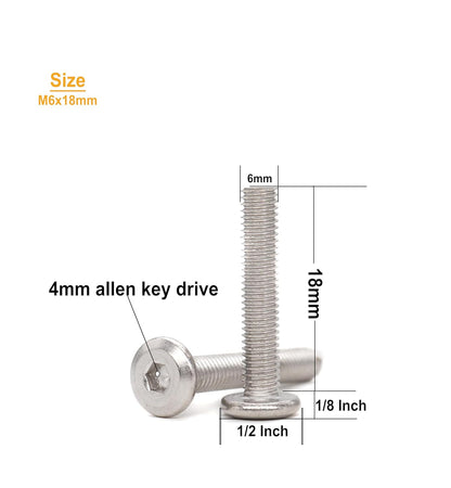 binifiMux 4pcs M10-1.25 x 70mm Serrated Flanged Hex Bolts Flange Hexagon Screws, Stainless Steel 18-8 (304), Plain Finish, DIN 6921