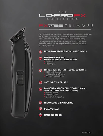 BaBylissPRO Lo-ProFX High-Performance Low Profile Collection