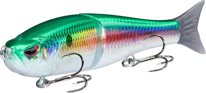 Bassdash SwimShad Glide Baits Jointed Swimbait Bass Pike Salmon Trout Muskie Fishing Lure