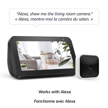 Blink Indoor (3rd Gen) – wireless, HD security camera with two-year battery life, motion detection, and two-way audio – 5 camera system