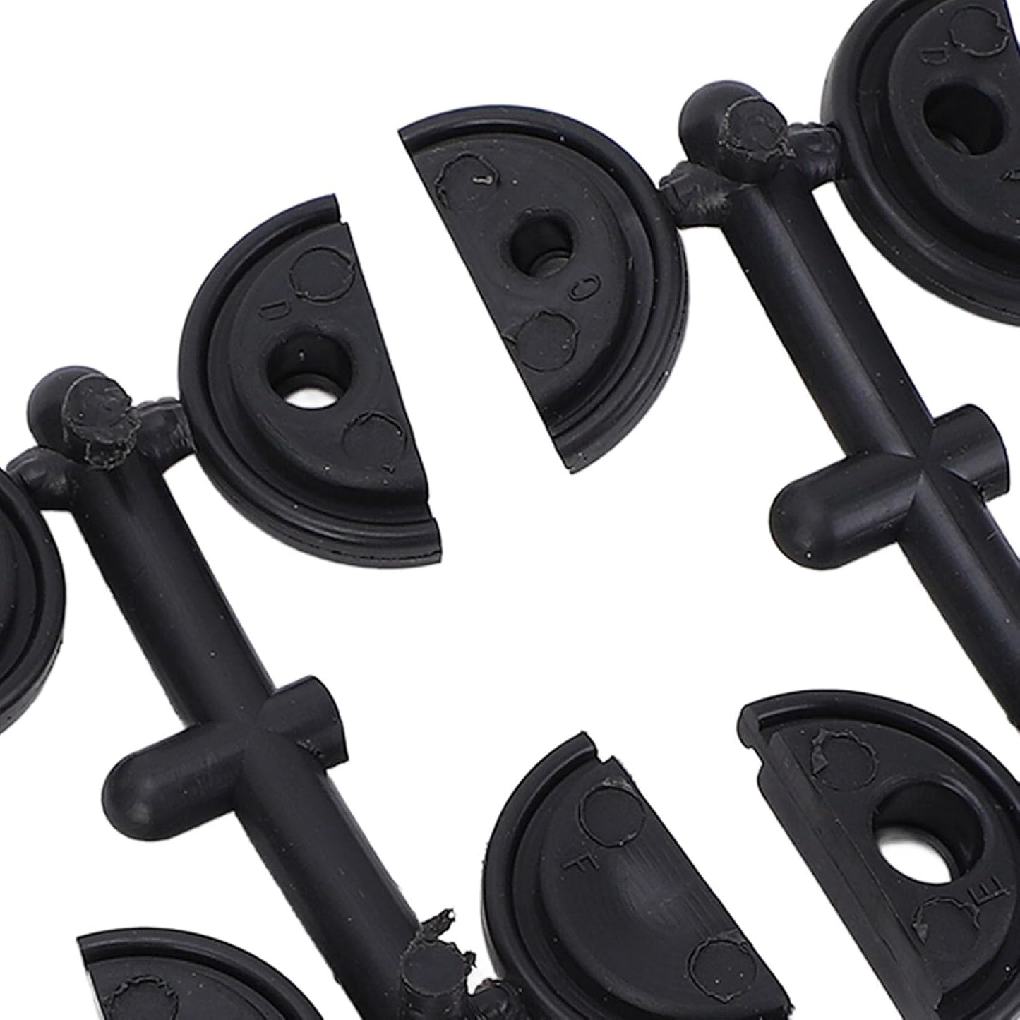 Through Hull Wiring Kit, Universal Fit High Toughness Thru Hull Wiring Kit for Fish Finder Motors Lighting Kits Removable Pod Kayaks Fishing Accessories