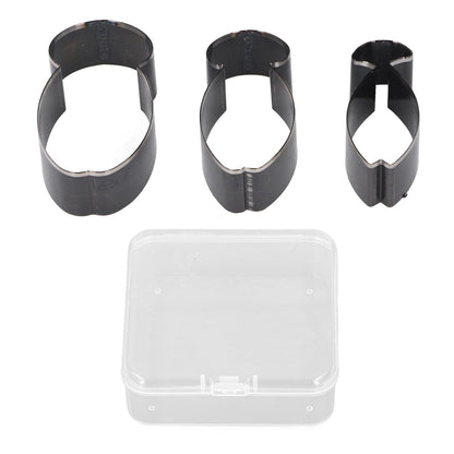 Purilite Select – 3-Piece Fish-Shaped Leather Cutting Die Set