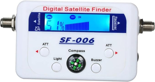 Digital Satellite Finder Satellite Signal Meter Mini Digital Satellite Signal Finder Meter with LCD Display Digital Satfinder for Dish Network Directv