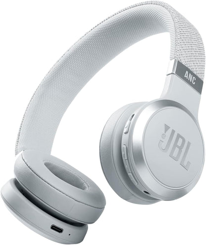 JBL Live 460NC - Wireless On-Ear Noise Cancelling Headphones with Long Battery Life and Voice Assistant Control - Black