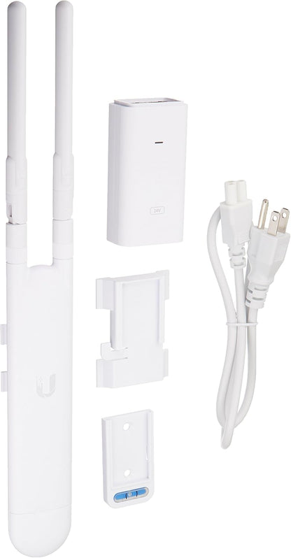 Ubiquiti Networks UniFi Mesh Access Point UAP-AC-M | Dual-Band Wi-Fi 5 | Indoor & Outdoor Wireless Access Point | App Managed | White