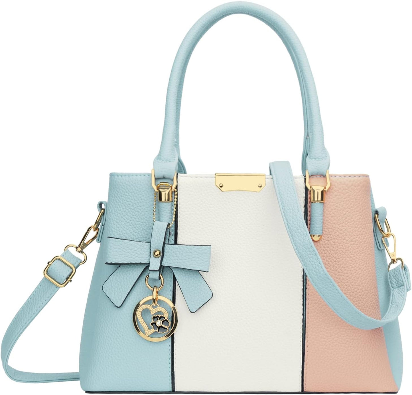 KKXIU Trendy Tote Bag for Women Lightweight Oxford Big Capacity Shoulder Purses and Handbags