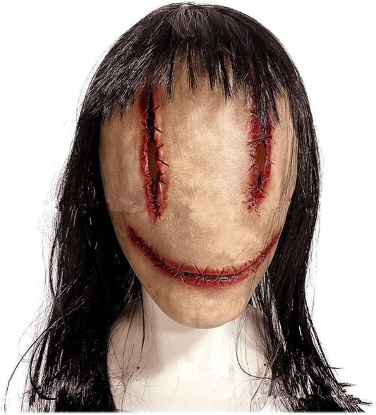 Alipis Scary, Halloween Horror Devil Evil Party Prank Ornament Creepy Cosplay Costume Props for Kids - PuriLite
