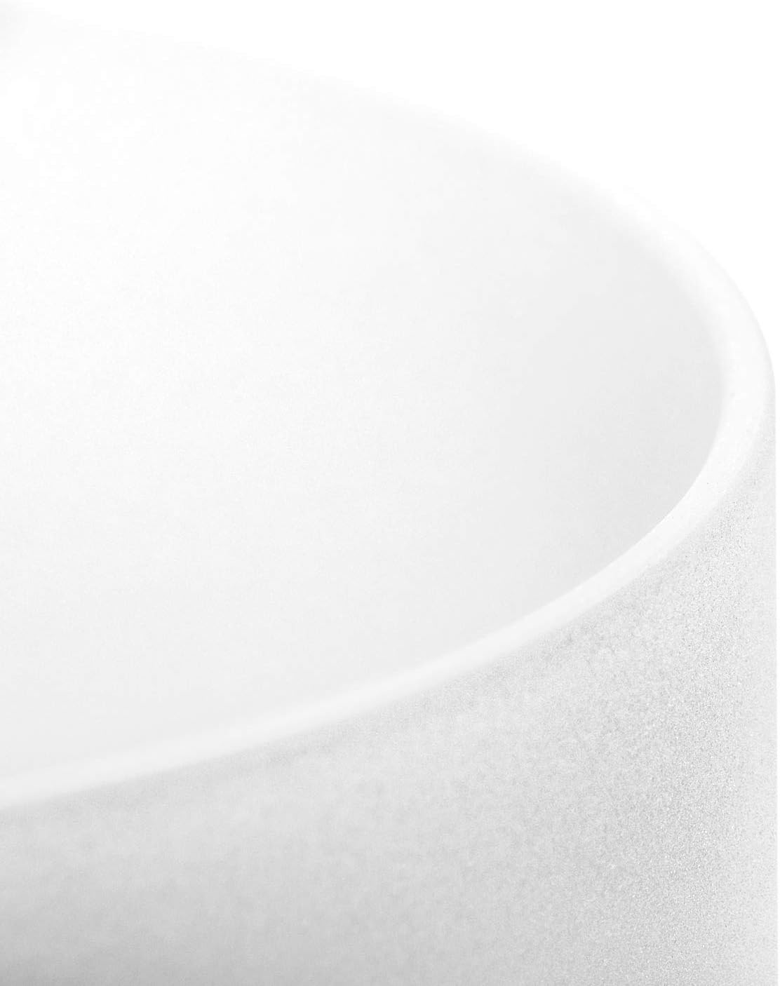 TOPFUND F Note Crystal Singing Bowl Heart Chakra 8 inch with Heavy Duty Carrying Case and Suede Striker