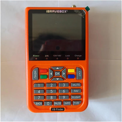 V9 Finder Digital Satellite Finder LCD Satellite Finder Digital Satellite Finder 3.5 Inch DVB-S/S2 H.265(Black)