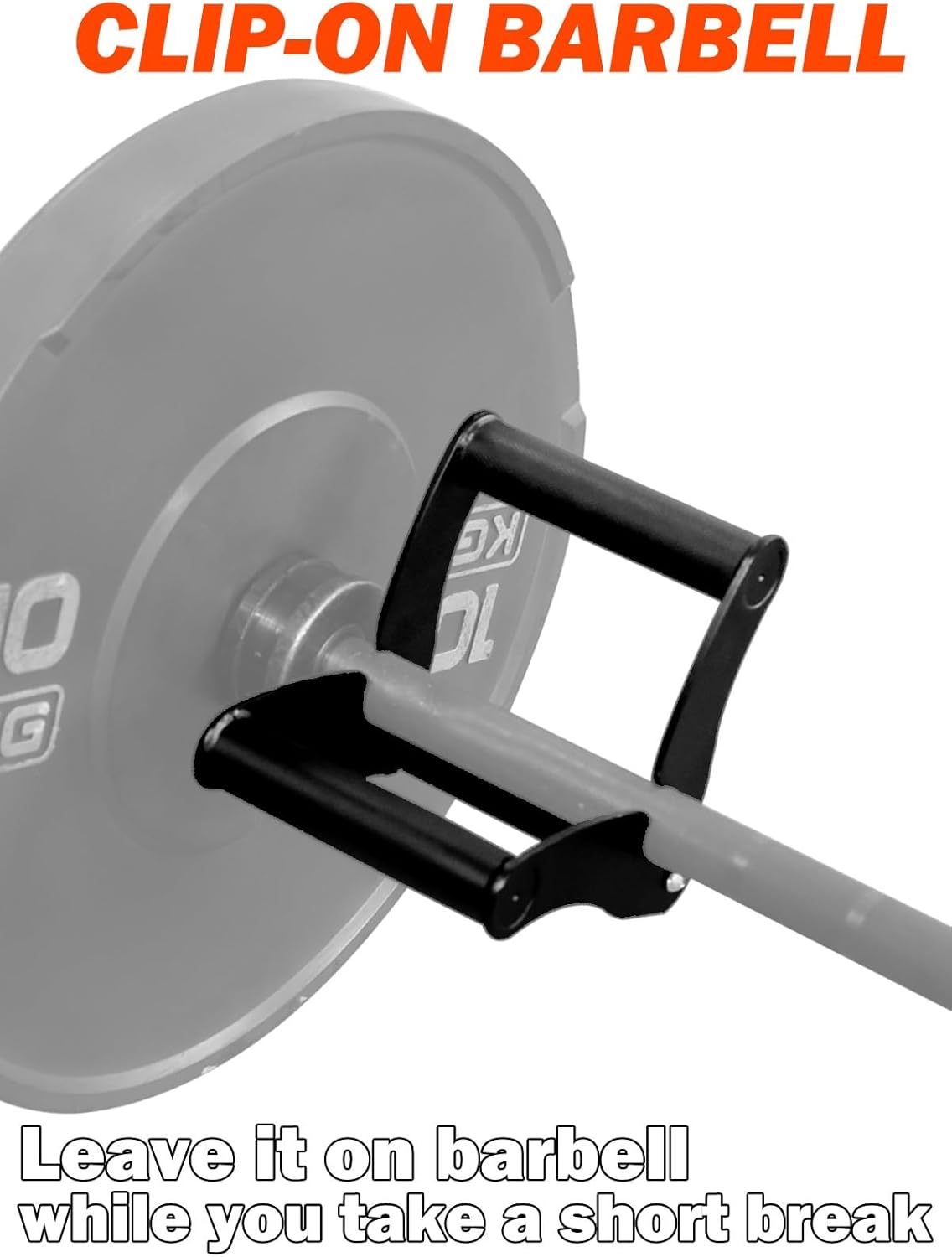 Heavy-Duty V Bar Landmine Handle for Olympic Barbells, T Bar Row Attachment for Back, Arm, and Shoulder Training, Knurled Grip Strength Training Accessory - PuriLite