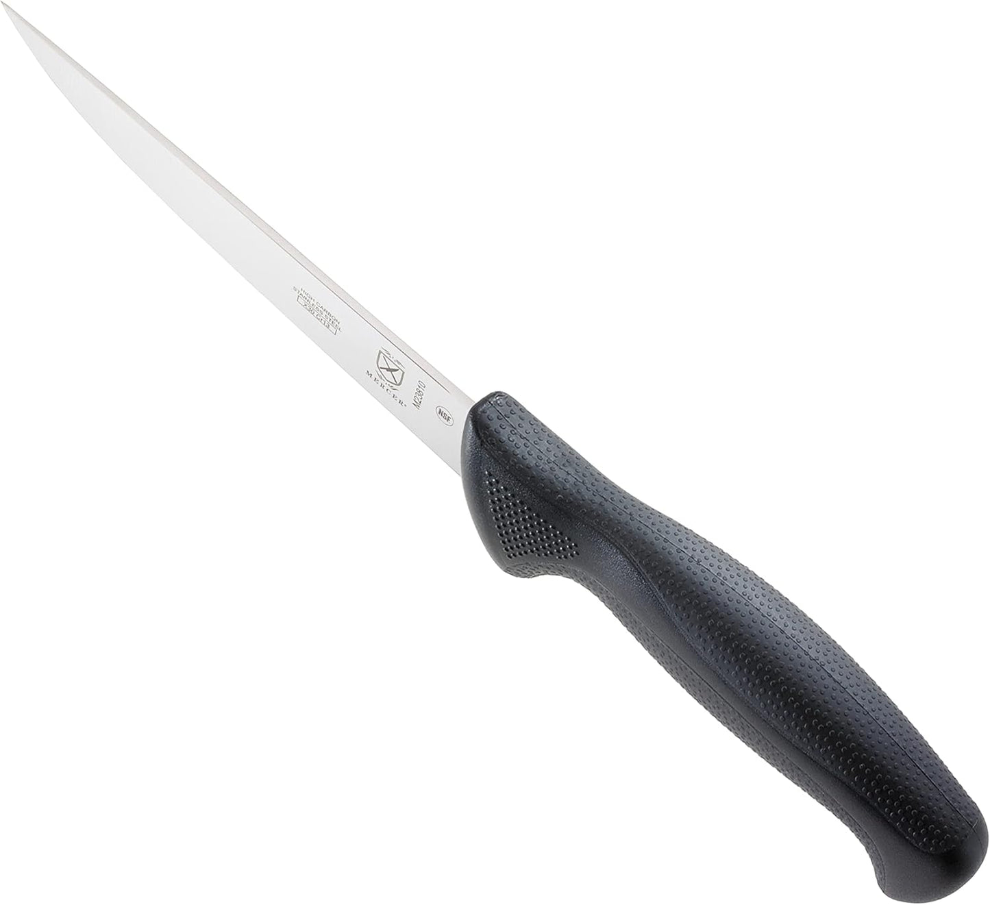Mercer Culinary M23860 Millennia Black Handle, 8.5-Inch Narrow, Fillet Knife