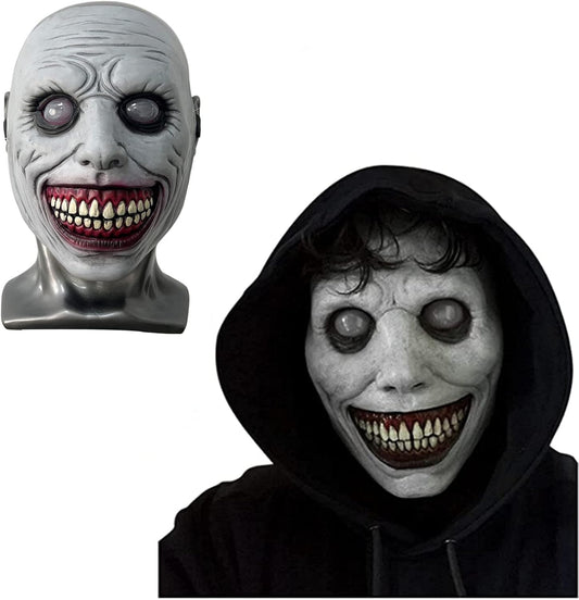 Horror Halloween Mask, Scary Mask Masquerade Halloween Mask, Smiling Demon Scary Clown Cosplay Halloween Demon Carnival
