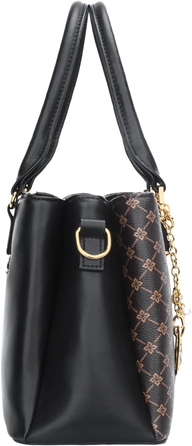 KKXIU Trendy Tote Bag for Women Lightweight Oxford Big Capacity Shoulder Purses and Handbags