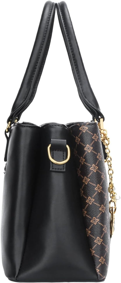 KKXIU Trendy Tote Bag for Women Lightweight Oxford Big Capacity Shoulder Purses and Handbags